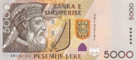 Albania, 5.000 Lekë, 2013, UNC, p75b
Estimate: USD 50-100