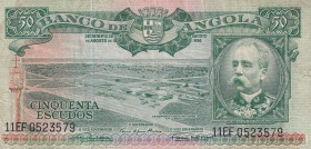 Angola, 50 Escudos, 1956, VF, p88
Stained
Estimate: USD 20-40