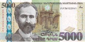 Armenia, 5.000 Dram, 2012, UNC, p56
Estimate: USD 20-40