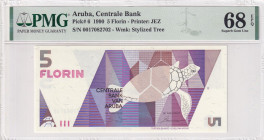 Aruba, 5 Florin, 1990, UNC, p6
PMG 68 EPQ
Estimate: USD 50-100