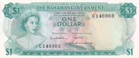 Bahamas, 1 Dollar, 1965, UNC(-), p18b
Estimate: USD 40-80