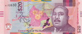 Bahamas, 20 Dollars, 2018, UNC, p80
Estimate: USD 30-60