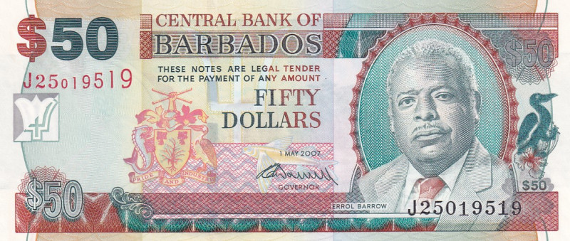 Barbados, 50 Dollars, 2007, UNC, p70b
Estimate: USD 50-100
