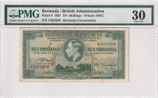 Bermuda, 10 Shillings, 1937, VF, p9
PMG 30
Estimate: USD 1.000-2.000
