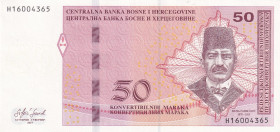 Bosnia - Herzegovina, 50 Convertible Maraka, 2019, UNC, p84
Estimate: USD 40-80