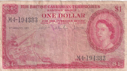 British Caribbean Territories, 1 Dollar, 1963, FINE(+), p7c
Estimate: USD 25-50