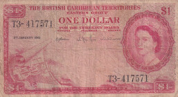 British Caribbean Territories, 1 Dollar, 1961, FINE, p7c
Split
Estimate: USD 20-40