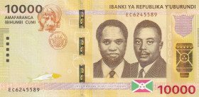 Burundi, 10.000 Francs, 2015, UNC, p54
Estimate: USD 20-40