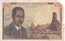 Cameroun, 100 Francs, 1962, FINE, p10
There is a break in the upper right corner.
Estimate: USD 40-80