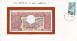 Cameroun, 500 Francs, 1983, UNC, p15d, FOLDER
Estimate: USD 20-40