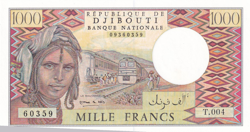 Djibouti, 1.000 Francs, 2005, UNC, p37e
Estimate: USD 20-40