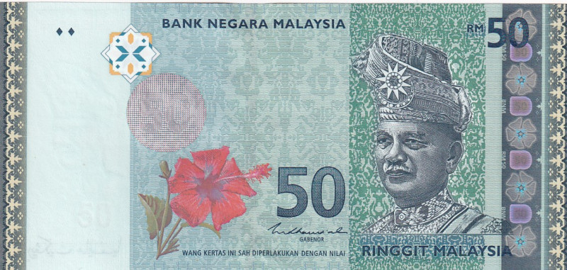 Malaysia, 50 Ringgit, 2009, UNC(-), p50
Estimate: USD 20-40