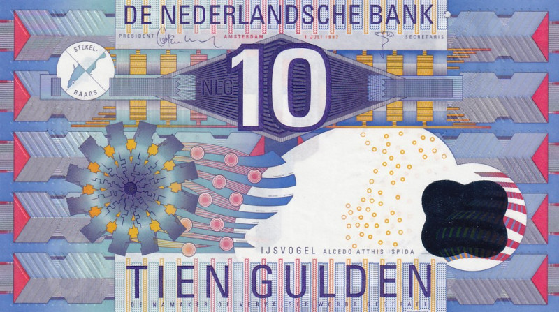 Netherlands, 10 Gulden, 1997, UNC, p99
Estimate: USD 20-40