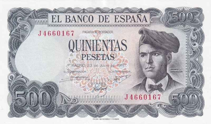 Spain, 500 Pesetas, 1971, UNC, p153a
Estimate: USD 30-60