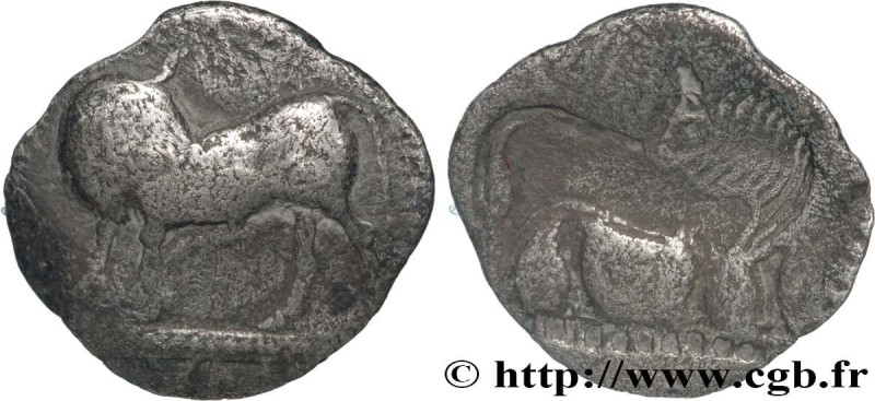 LUCANIA - SYBARIS
Type : Tiers de nomos ou de statère ou drachme 
Date : c. 530-...