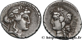 CASSIA
Type : Denier 
Date : 78 AC. 
Mint name / Town : Rome 
Metal : silver 
Millesimal fineness : 950  ‰
Diameter : 18  mm
Orientation dies : 10  h....