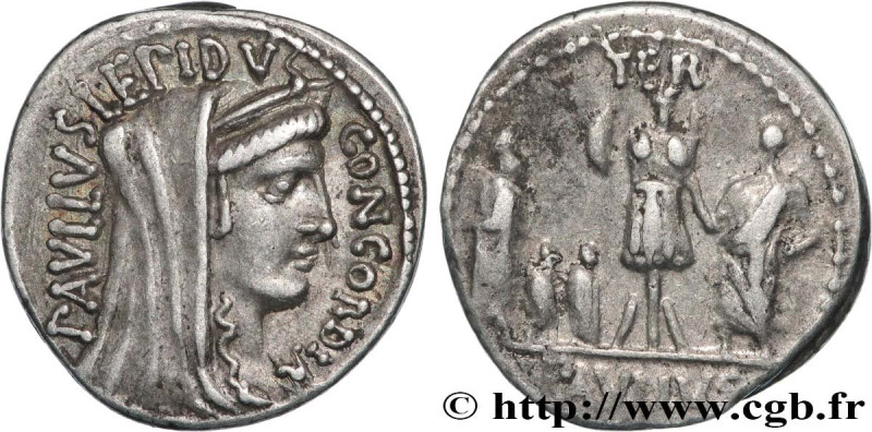 AEMILIA
Type : Denier 
Date : 62 AC. 
Mint name / Town : Rome 
Metal : silver 
M...
