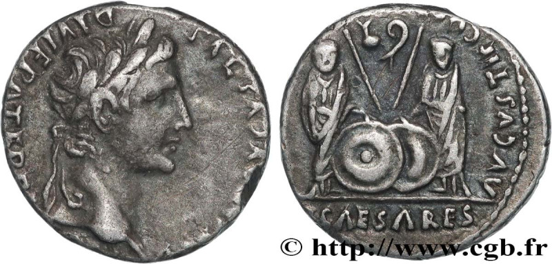 AUGUSTUS, CAIUS and LUCIUS
Type : Denier 
Date : 2 AC. - AD. 12 
Mint name / Tow...