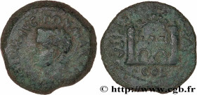 TIBERIUS
Type : As 
Date : c. 14-29 
Mint name / Town : Émerita, Espagne 
Metal : copper 
Diameter : 26  mm
Orientation dies : 1  h.
Weight : 11,57  g...