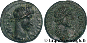 MYSIA - PERGAMON
Type : Assarion 
Date : c. 40-60 
Mint name / Town : Pergame, Mysie 
Metal : copper 
Diameter : 16,5  mm
Orientation dies : 12  h.
We...