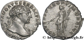 TRAJANUS
Type : Denier 
Date : 108 
Mint name / Town : Rome 
Metal : silver 
Millesimal fineness : 900  ‰
Diameter : 18,5  mm
Orientation dies : 6  h....