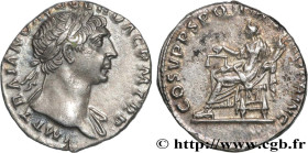 TRAJANUS
Type : Denier 
Date : 108 
Mint name / Town : Rome 
Metal : silver 
Millesimal fineness : 900  ‰
Diameter : 18  mm
Orientation dies : 6  h.
W...