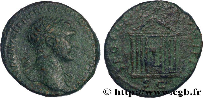 TRAJANUS
Type : As 
Date : 106 
Mint name / Town : Rome 
Metal : bronze 
Diamete...