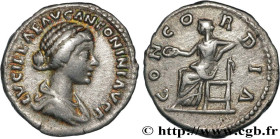 LUCILLA
Type : Denier 
Date : c. 164-166 
Mint name / Town : Rome 
Metal : silver 
Millesimal fineness : 800  ‰
Diameter : 19  mm
Orientation dies : 1...