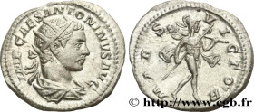 ELAGABALUS
Type : Antoninien 
Date : mars 
Date : 219 
Mint name / Town : Rome 
Metal : silver 
Millesimal fineness : 500  ‰
Diameter : 20,5  mm
Orien...