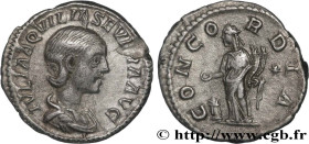 AQUILIA SEVERA
Type : Denier 
Date : 220 
Mint name / Town : Rome 
Metal : silver 
Millesimal fineness : 500  ‰
Diameter : 18  mm
Orientation dies : 1...