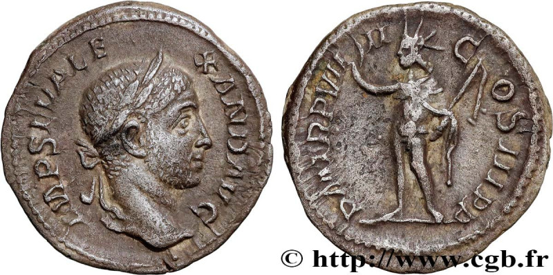 SEVERUS ALEXANDER 
Type : Denier 
Date : fin 
Date : 231 
Mint name / Town : Rom...