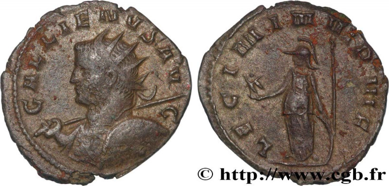 GALLIENUS
Type : Antoninien 
Date : 261 
Mint name / Town : Milan 
Metal : billo...