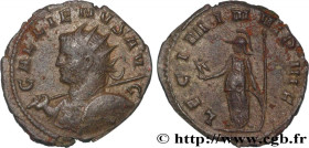 GALLIENUS
Type : Antoninien 
Date : 261 
Mint name / Town : Milan 
Metal : billon 
Millesimal fineness : 100  ‰
Diameter : 21  mm
Orientation dies : 1...
