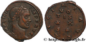 LICINIUS I
Type : Centenionalis ou nummus 
Date : 320 
Mint name / Town : Arles (Arelatum) 
Metal : copper 
Diameter : 19  mm
Orientation dies : 6  h....