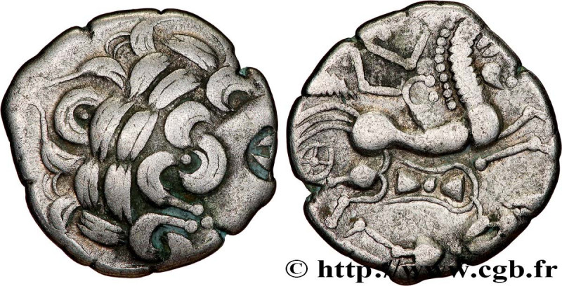 GALLIA - AULERCI DIABLINTES (Area of Jublain)
Type : Statère d’argent à la situl...
