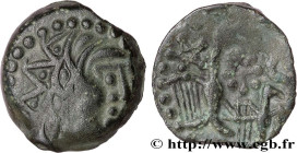 GALLIA - CARNUTES (Beauce area)
Type : Bronze à l’aigle et à la croisette 
Date : Ier siècle avant J.-C. 
Mint name / Town : Chartres (28) 
Metal : br...