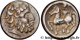 DANUBIAN CELTS - IMITATIONS OF THE TETRADRACHMS OF PHILIP II AND HIS SUCCESSORS
Type : Tétradrachme du type Zweigarm 
Date : IIIe-IIe siècle AC 
Metal...