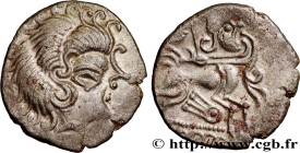 CORIOSOLITÆ (Area of Corseul, Cotes d'Armor)
Type : Statère de billon, classe IVb au nez en crosse 
Date : Ier siècle avant J.-C. 
Mint name / Town : ...