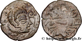 CORIOSOLITÆ (Area of Corseul, Cotes d'Armor)
Type : Statère de billon, classe VI 
Date : c. 80-50 AC. 
Mint name / Town : Saint-Brieuc (22) 
Metal : b...