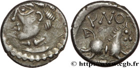 EDUENS, ÆDUI (BIBRACTE, Area of the Mont-Beuvray)
Type : Denier DOVBNO 
Date : c. avant 52 AC. 
Mint name / Town : Autun (71) 
Metal : silver 
Diamete...
