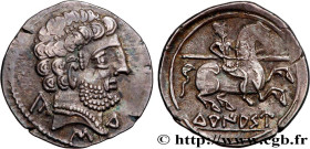 HISPANIA - SPAIN - VASCONES - TURIASU - (Province of Zaragoza - Tarazona)
Type : Denier au cavalier 
Date : après 154 avant J.-C. 
Mint name / Town : ...