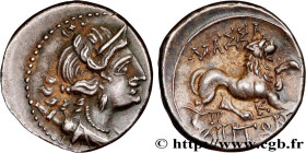 MASSALIA - MARSEILLE
Type : “Drachme légère” ou tétrobole 
Date : c. 130-121 AC. 
Metal : silver 
Diameter : 16  mm
Orientation dies : 9  h.
Weight : ...