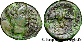 GALLIA - SOUTH WESTERN GAUL - PETROCORII (Area of Perigueux)
Type : Bronze LVCCIOS au sanglier 
Date : Ier siècle av. J.-C. 
Metal : bronze 
Diameter ...
