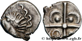 GALLIA - SOUTH-WESTERN GAUL - TOLOSATES (Area of Vieille-Toulouse)
Type : Drachme au panache, S. 75 
Date : IIe-Ier siècles av. J.-C. 
Metal : silver ...