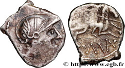 GALLIA - RHONE VALLEY
Type : Denier au cavalier de la Vallée du Rhône, BRI COMA 
Date : c. 75 AC. 
Metal : silver 
Diameter : 17  mm
Orientation dies ...