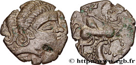VENETI (Area of Vannes)
Type : Statère de billon au cheval octopède et à l’hippocampe 
Date : c. 60-50 AC. 
Mint name / Town : Vannes (56) 
Metal : bi...