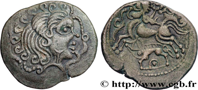 VENETI (Area of Vannes)
Type : Statère de billon, classe IV au sanglier 
Date : ...