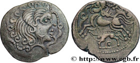 VENETI (Area of Vannes)
Type : Statère de billon, classe IV au sanglier 
Date : c. 60-50 AC. 
Mint name / Town : Vannes (56) 
Metal : billon 
Diameter...