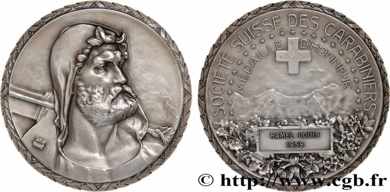 SWITZERLAND - CONFEDERATION OF HELVETIA
Type : Médaille d’honneur, Société suiss...