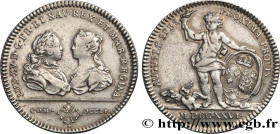 LANGUEDOC (STATES OF ...)
Type : Mariage du roi 
Date : 1726 
Metal : silver 
Diameter : 31  mm
Orientation dies : 6  h.
Weight : 9,40  g.
Obverse leg...